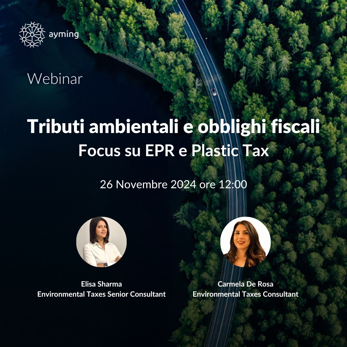 Webinar Tributi Ambientali e obblighi fiscali: focus su EPR e Plastic Tax